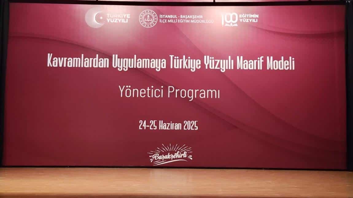 Kavramlardan Uygulamaya Türkiye Yüzyılı Maarif Modeli Öğretmen Yönetici Programı 